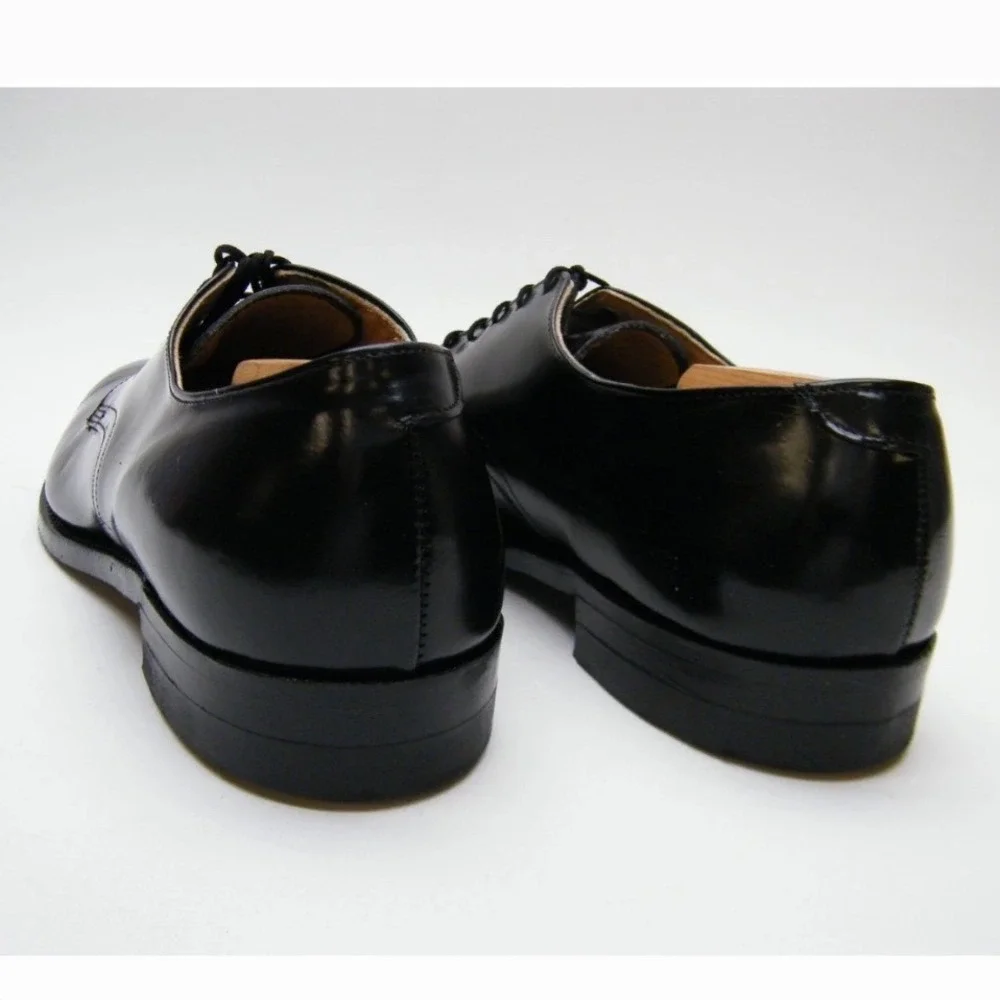 Craddock-Terry Mens US Military Dress Shoes Black Leather Oxford 13.5 R 1989